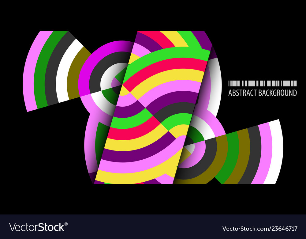 Geometric colorful abstract background