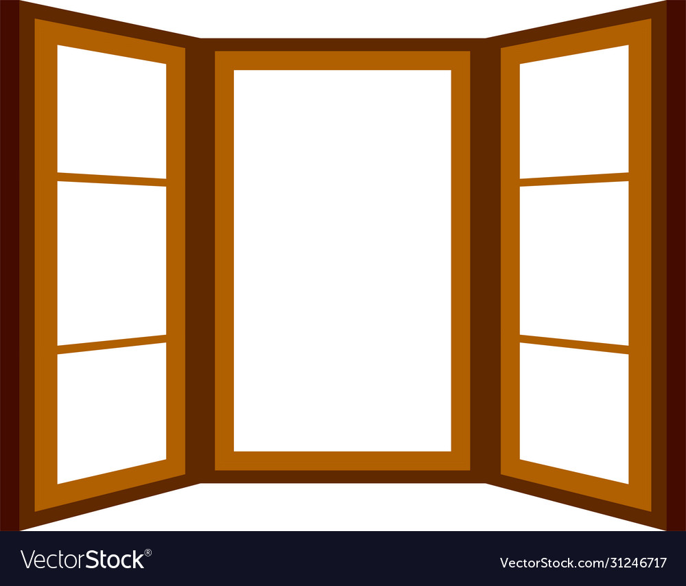 Open window frame