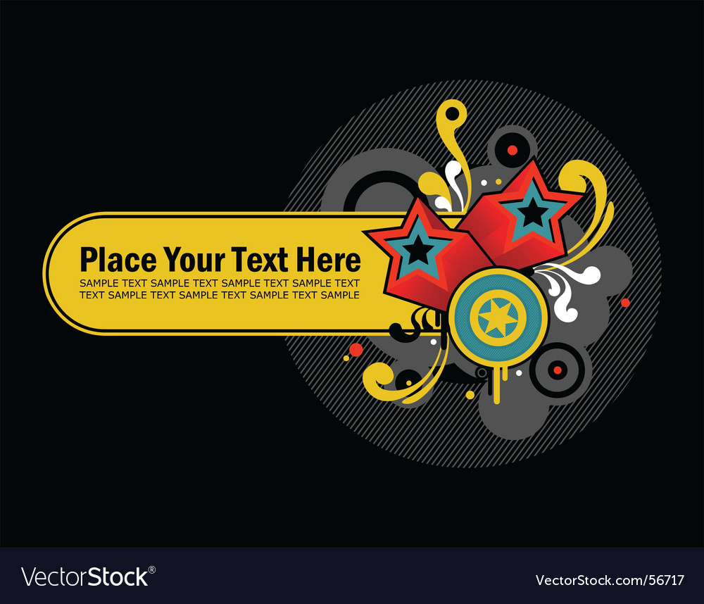 Retro Text Overlay