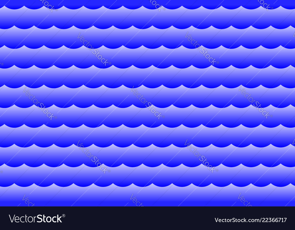 Waves - Abstract White And Blue Royalty Free Vector Image