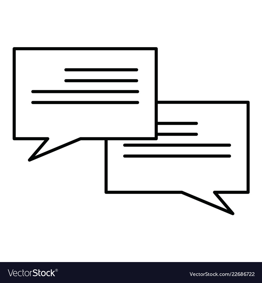 Bubble icon in creative design with elements