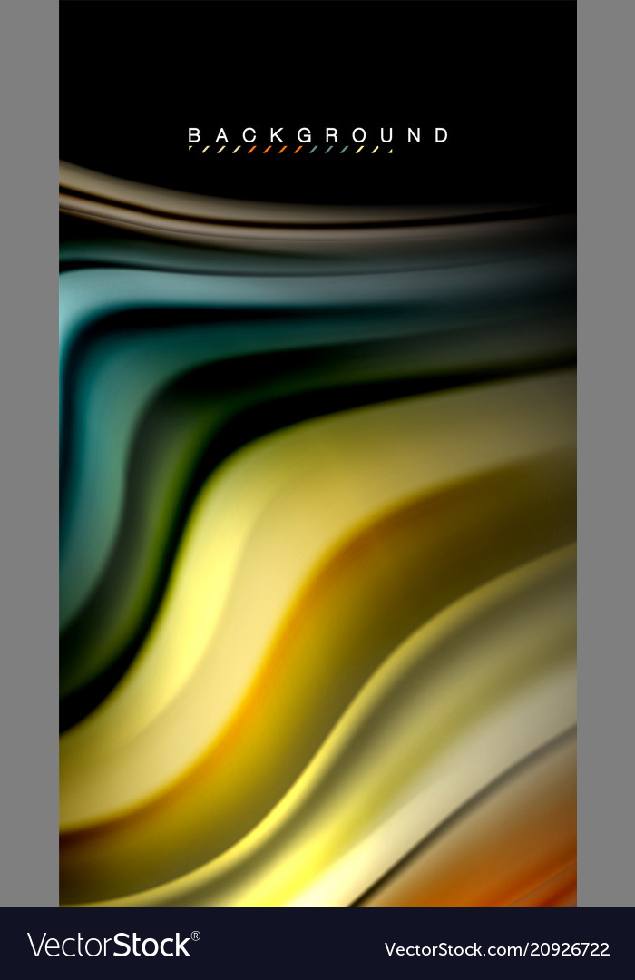 Fluid Color Mixing Wave