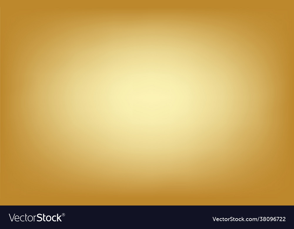 Gold gradient background texture vector image Gold gradient background texture