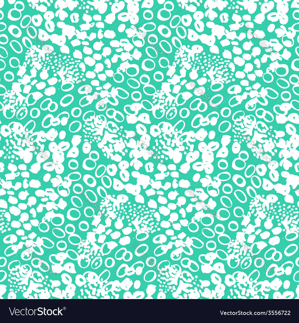 Hand painted pattern with splatters