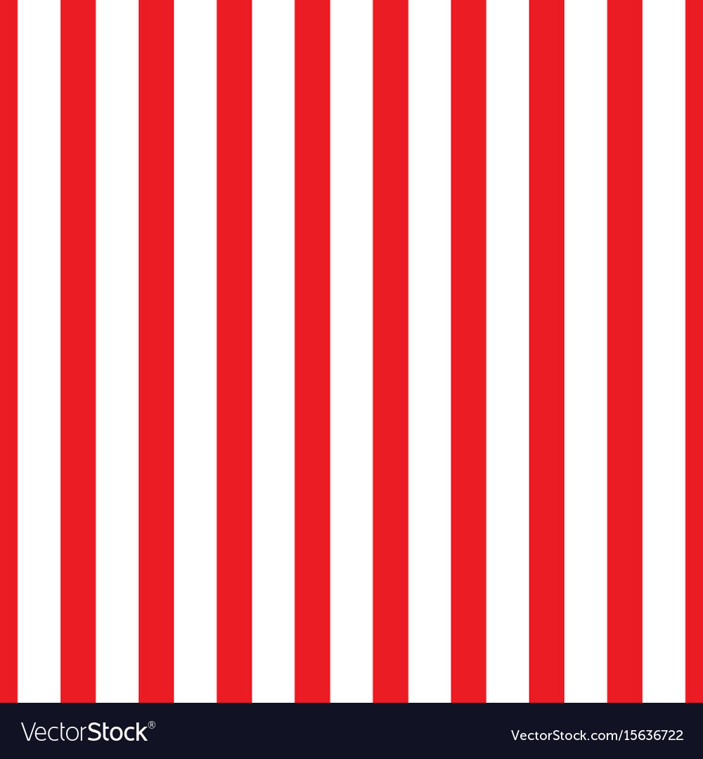 Red and White Stripe Pattern