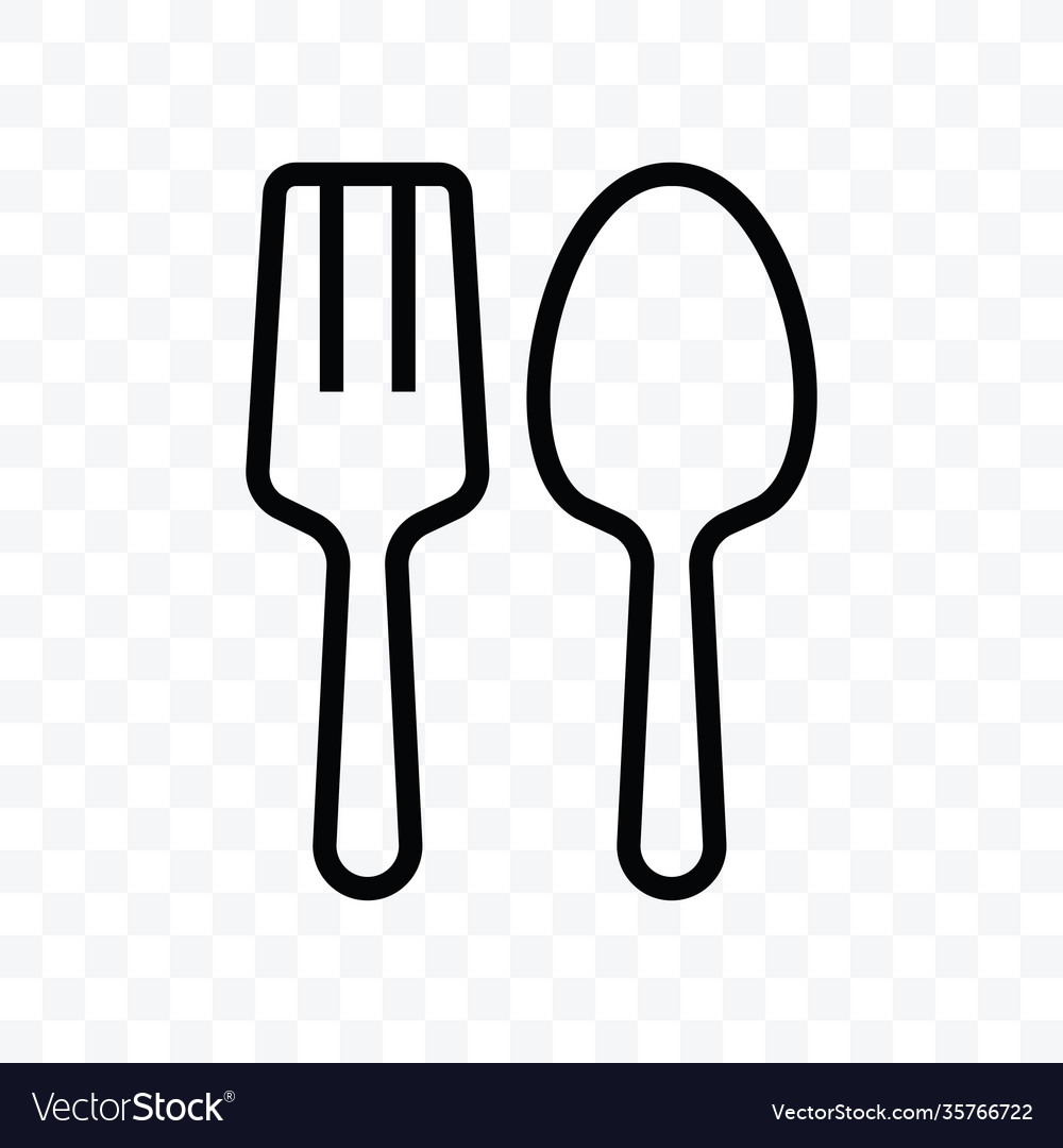 Löffel und Gabel Essen Icon