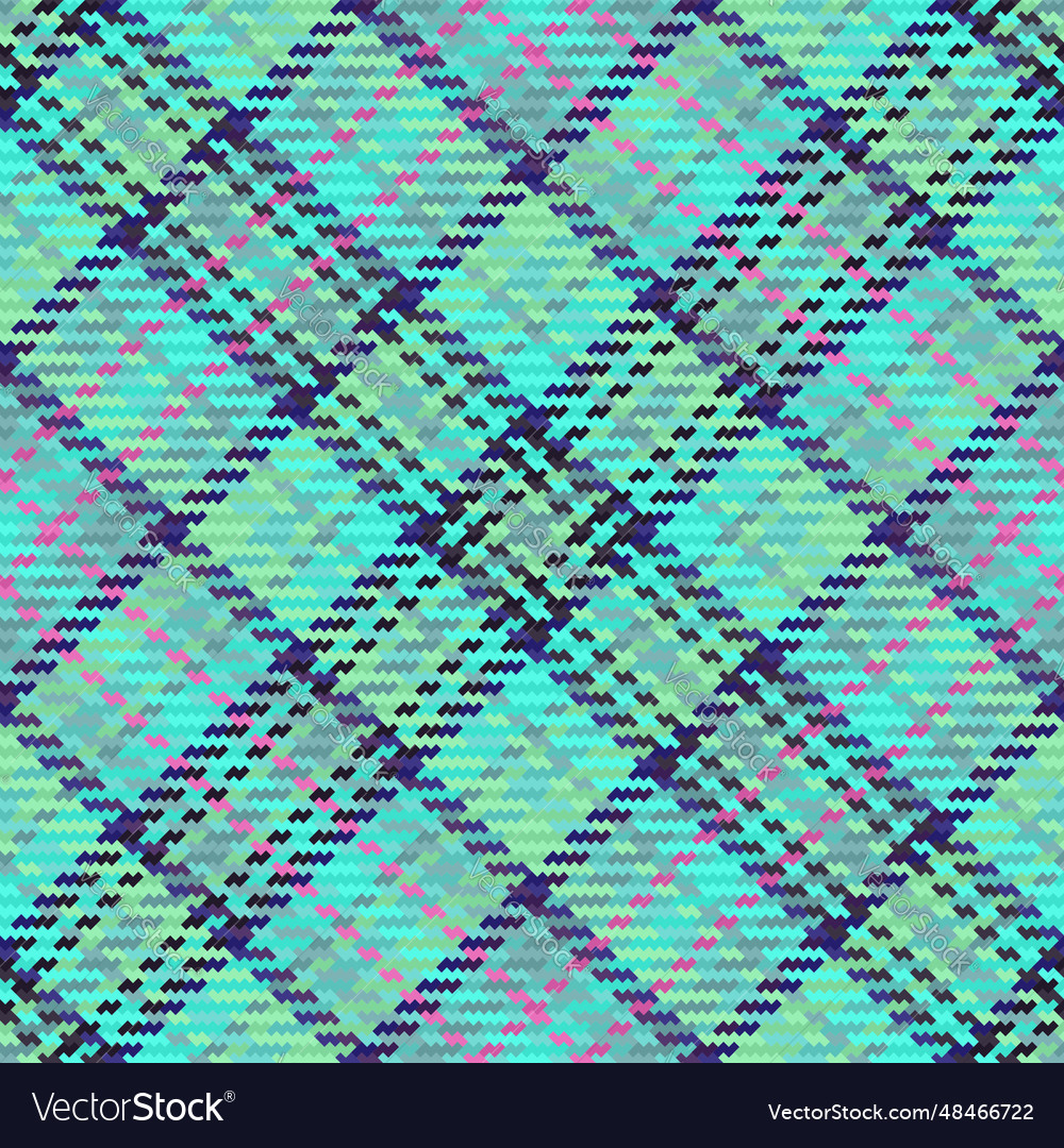 Textile background fabric of check pattern Vector Image