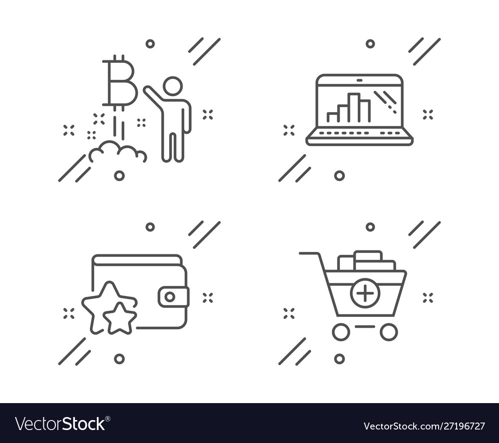 Loyalty program graph laptop and bitcoin project