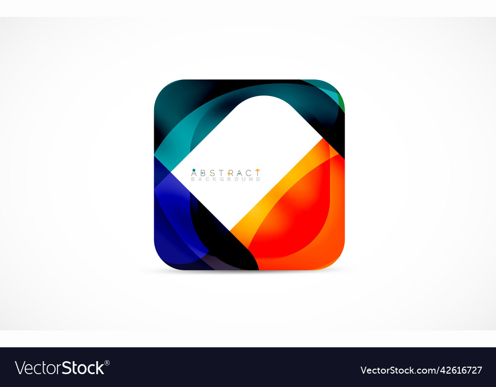 Minimal background abstract square shape