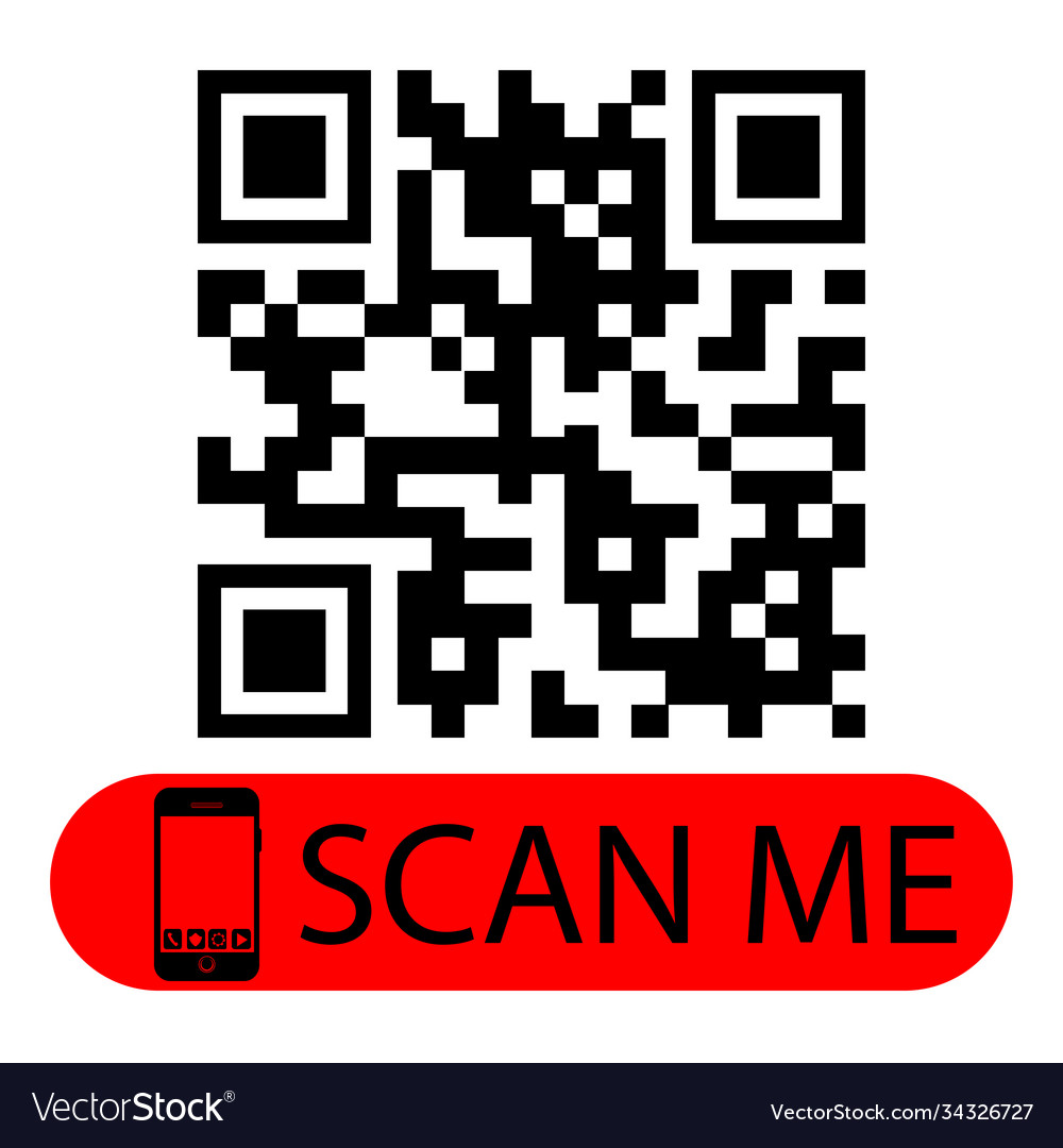 Qr-Code scannen mich Symbol