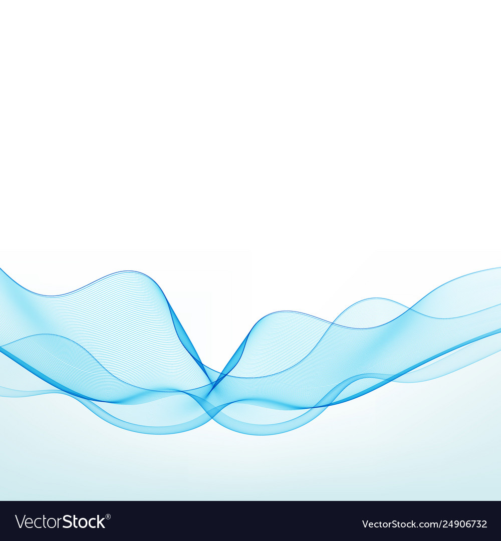 Abstract background with smooth color wave