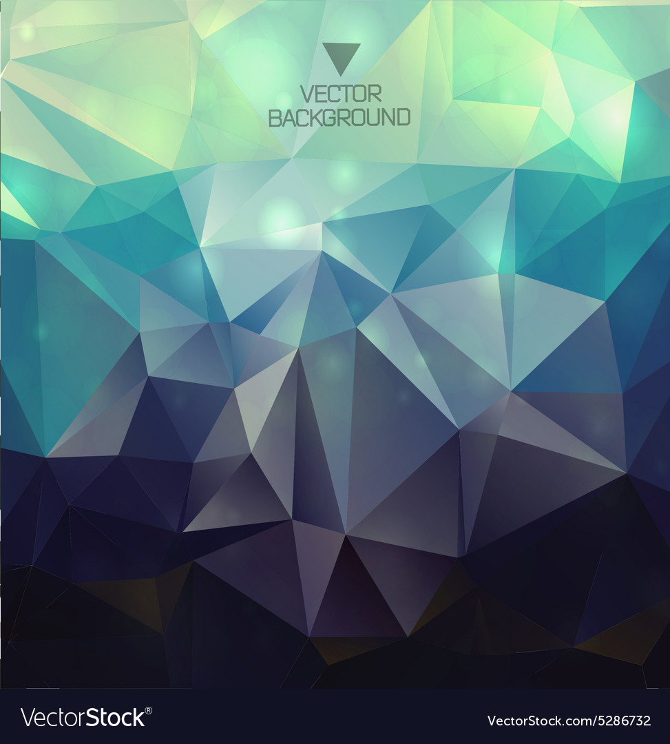 Abstract polygonal background