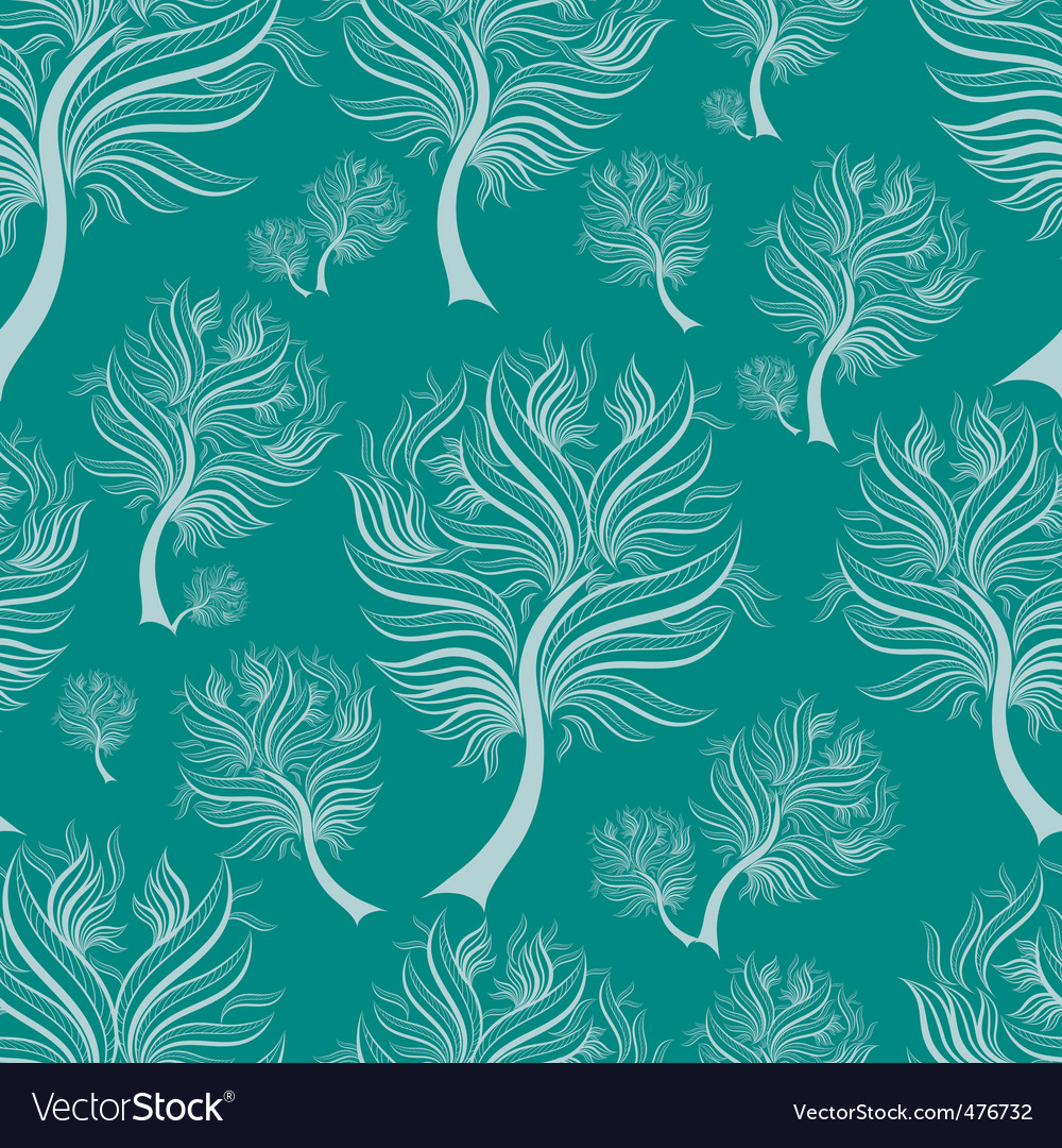 Seamless pattern from trees