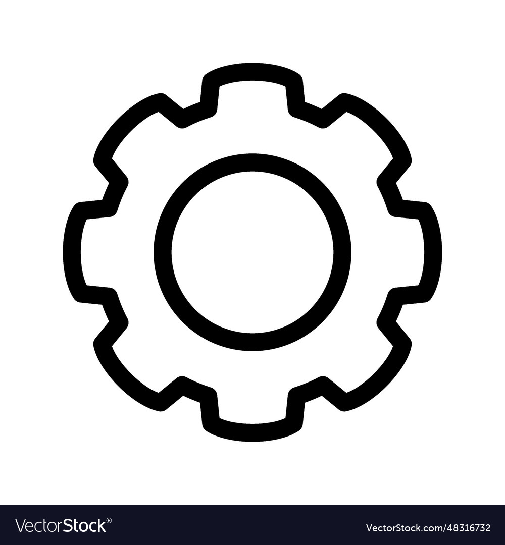 Setting icon vector image Setting icon