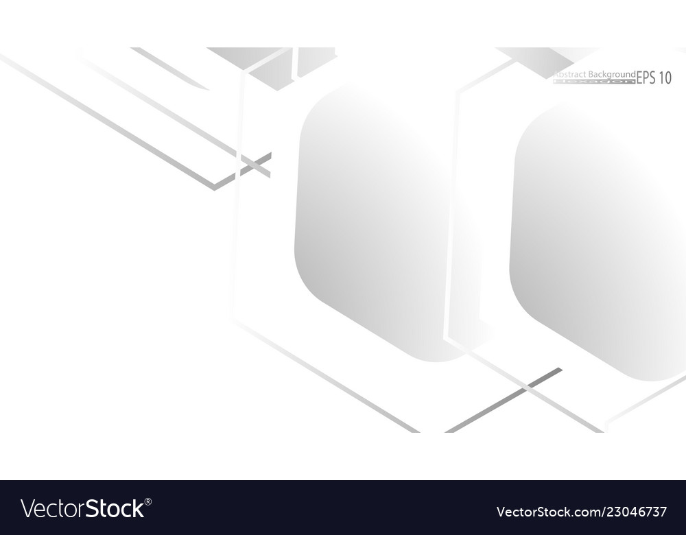 Abstract background concepts of hexagon shapes Vector Image Abstract background concepts of hexagon shapes