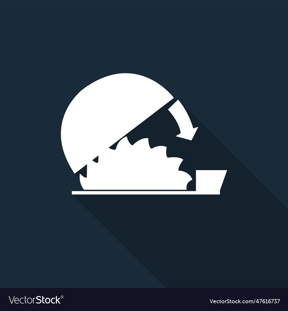 Symbol use adjustable guard isolate Vector Image Symbol use adjustable guard isolate