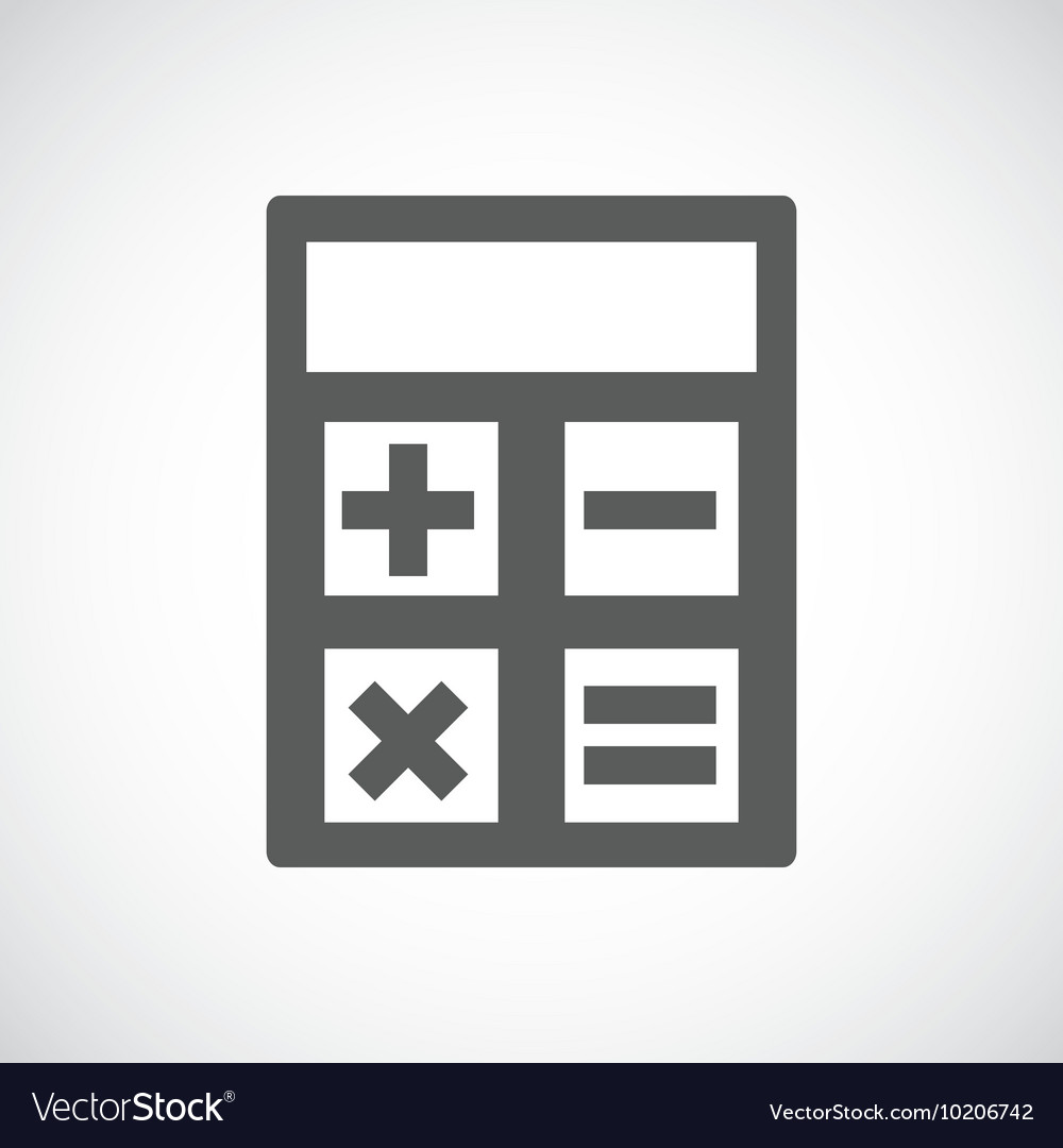 Calculator sign symbol icon