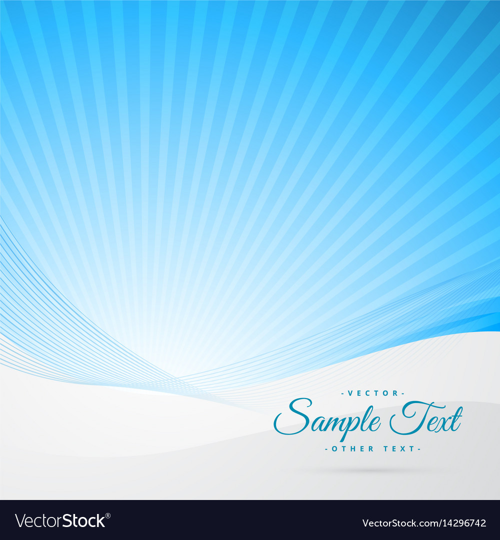 Dynamic Blue Rays Background
