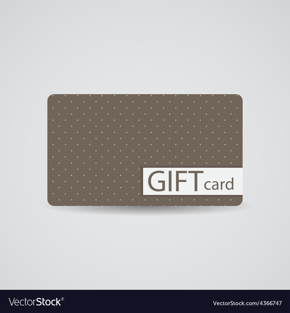 Abstract beautiful gift card design