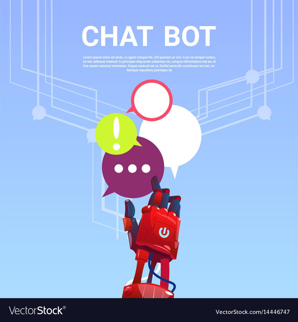Chat bot robot virtual assistance of website