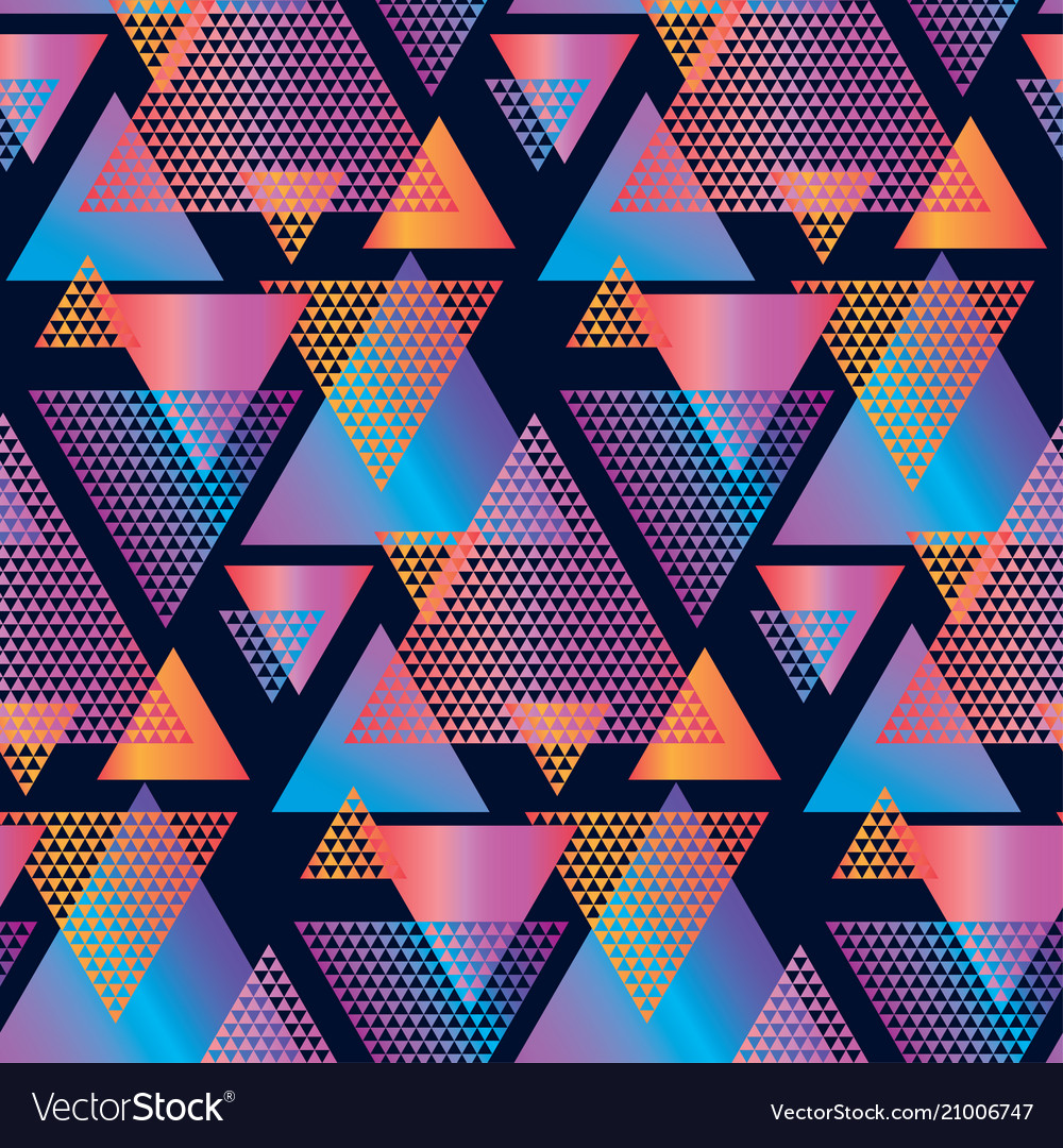 Geometric Triangle Pattern