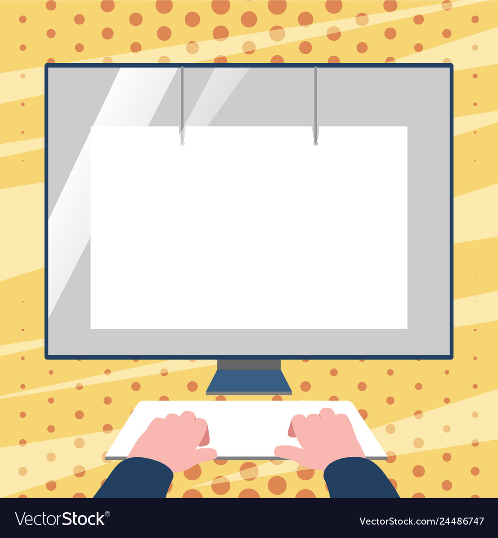 Hands on Mock Keyboard with Screen Protector