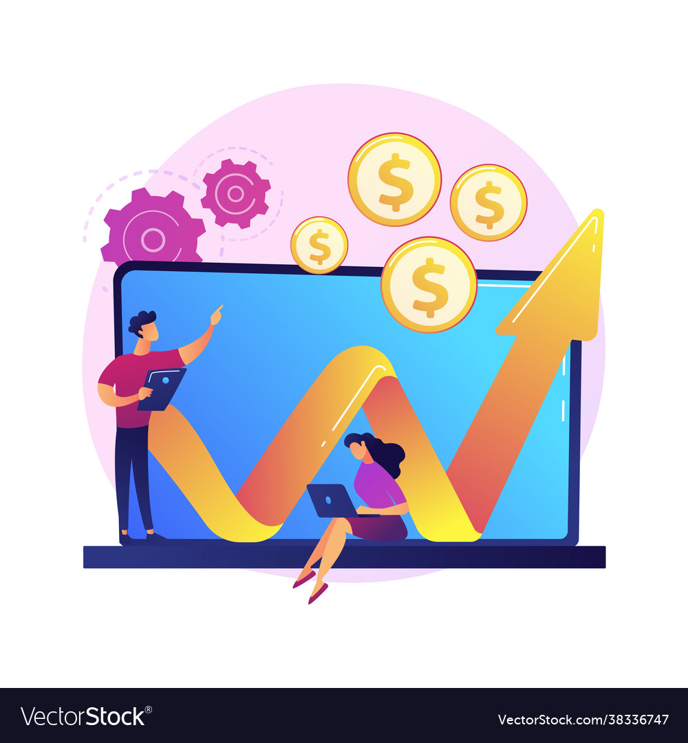 Investment fund abstract concept vector image Investment fund abstract concept