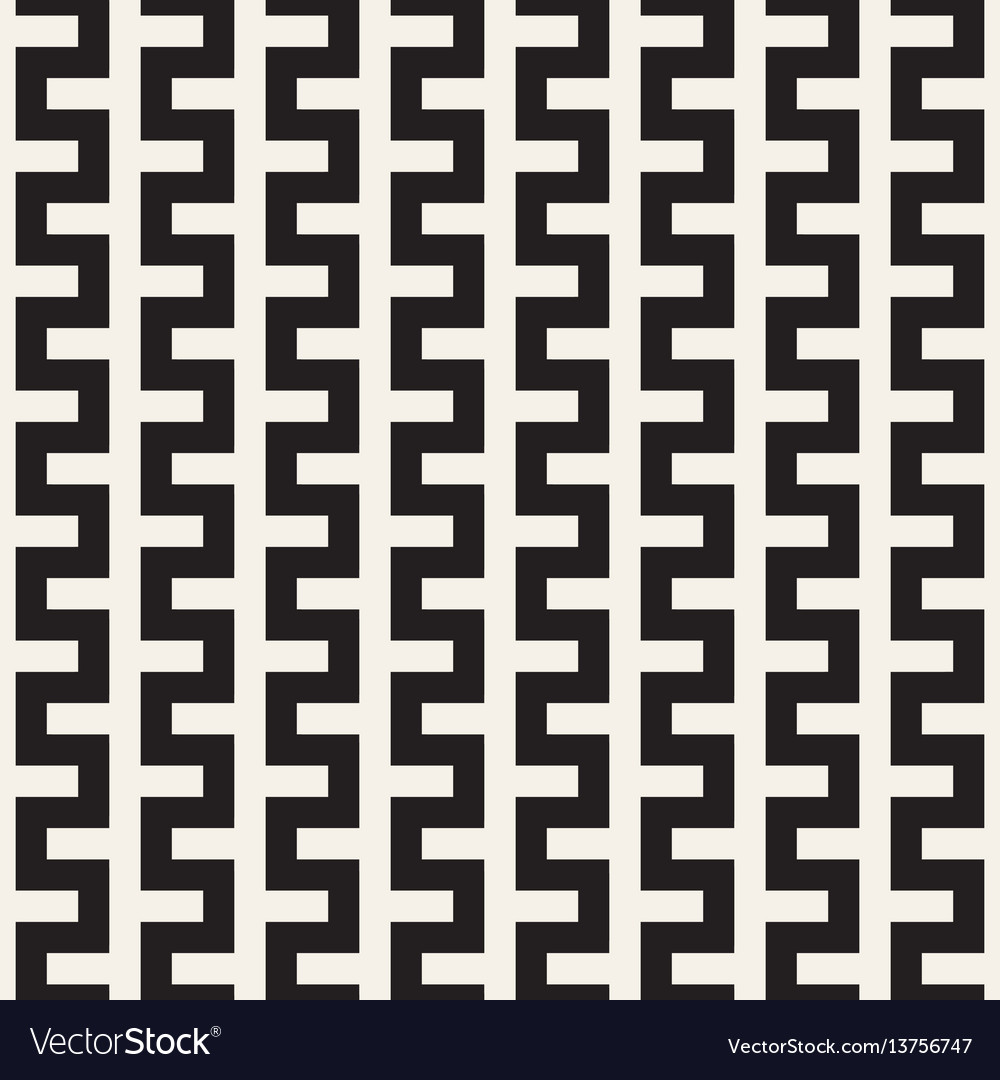 Monochrome Line Lattice Pattern