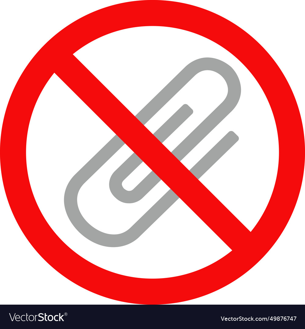 No attachment sign color file