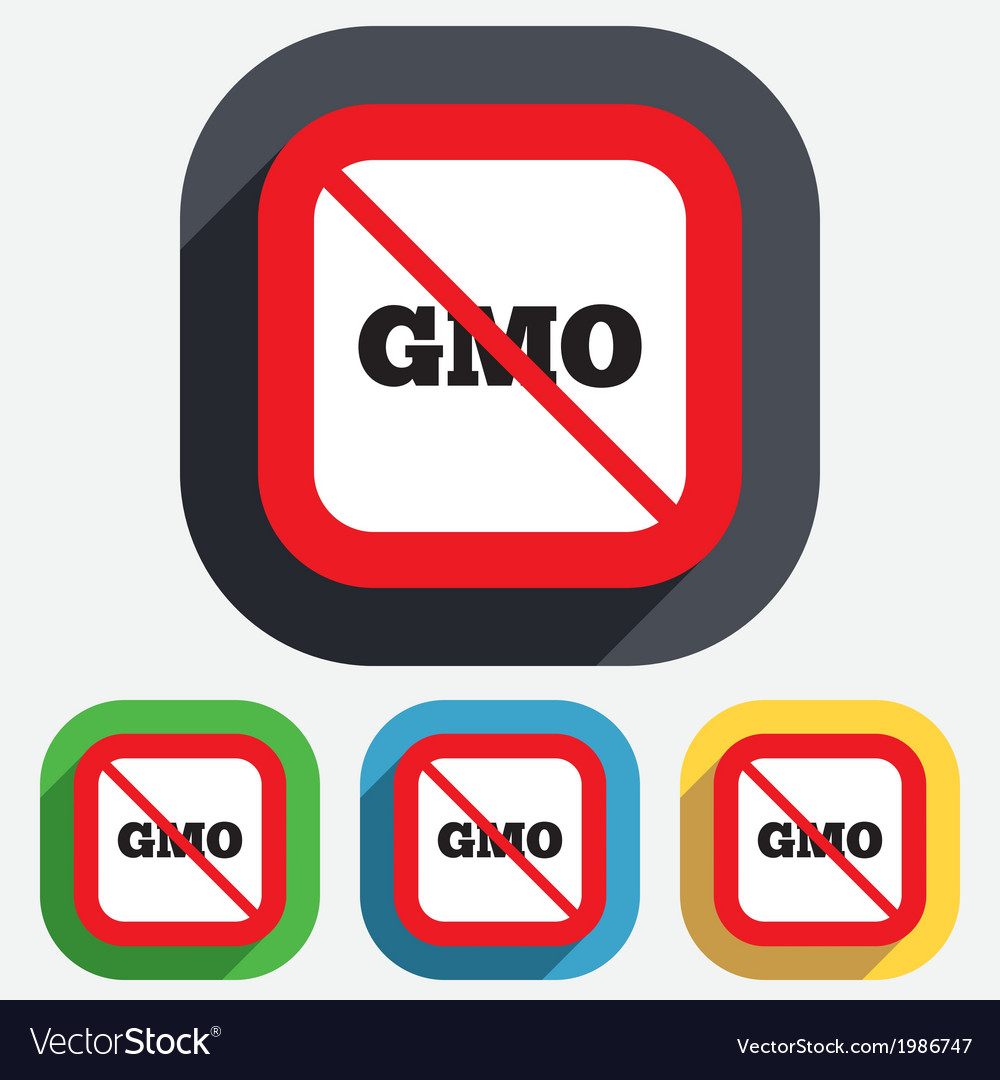 No gmo sign without genetically modified food