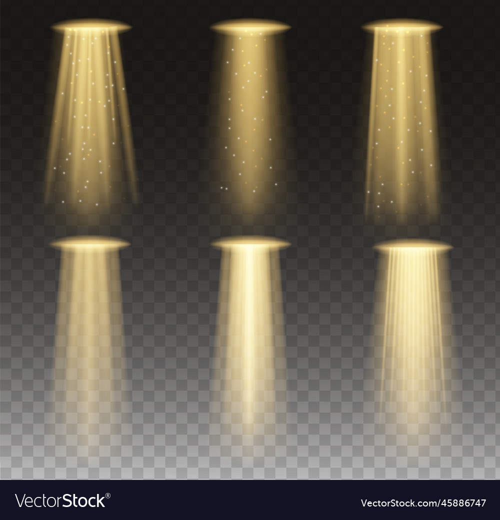 Scene Illumination Collection Royalty Free Vector Image