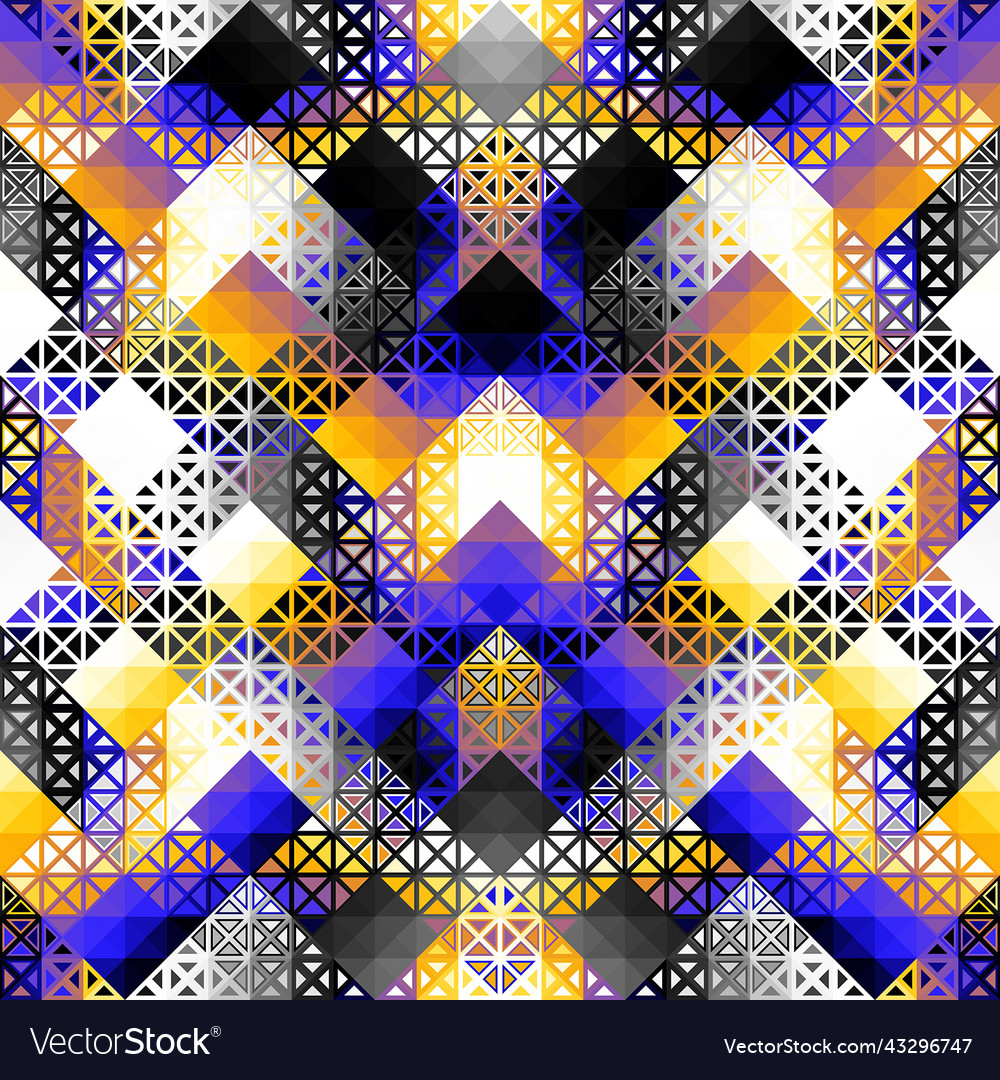 Seamless pattern background of a triangles