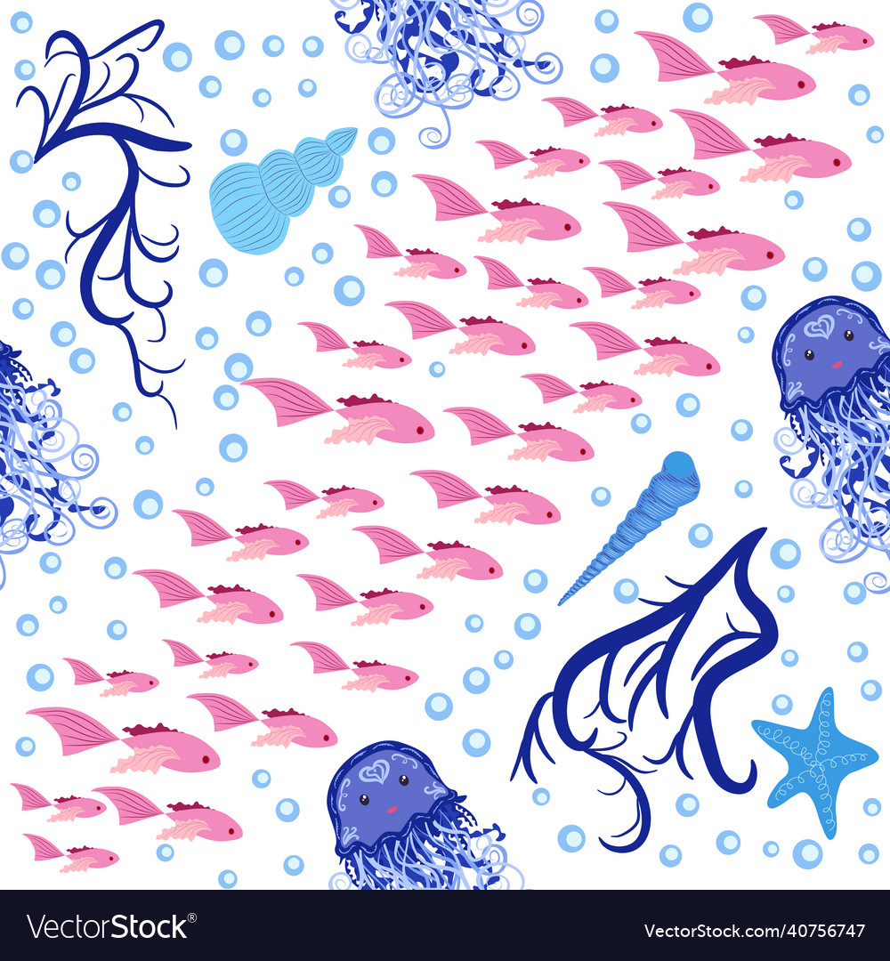 Seamless pattern with detailed transparent vector image Seamless pattern with detailed transparent