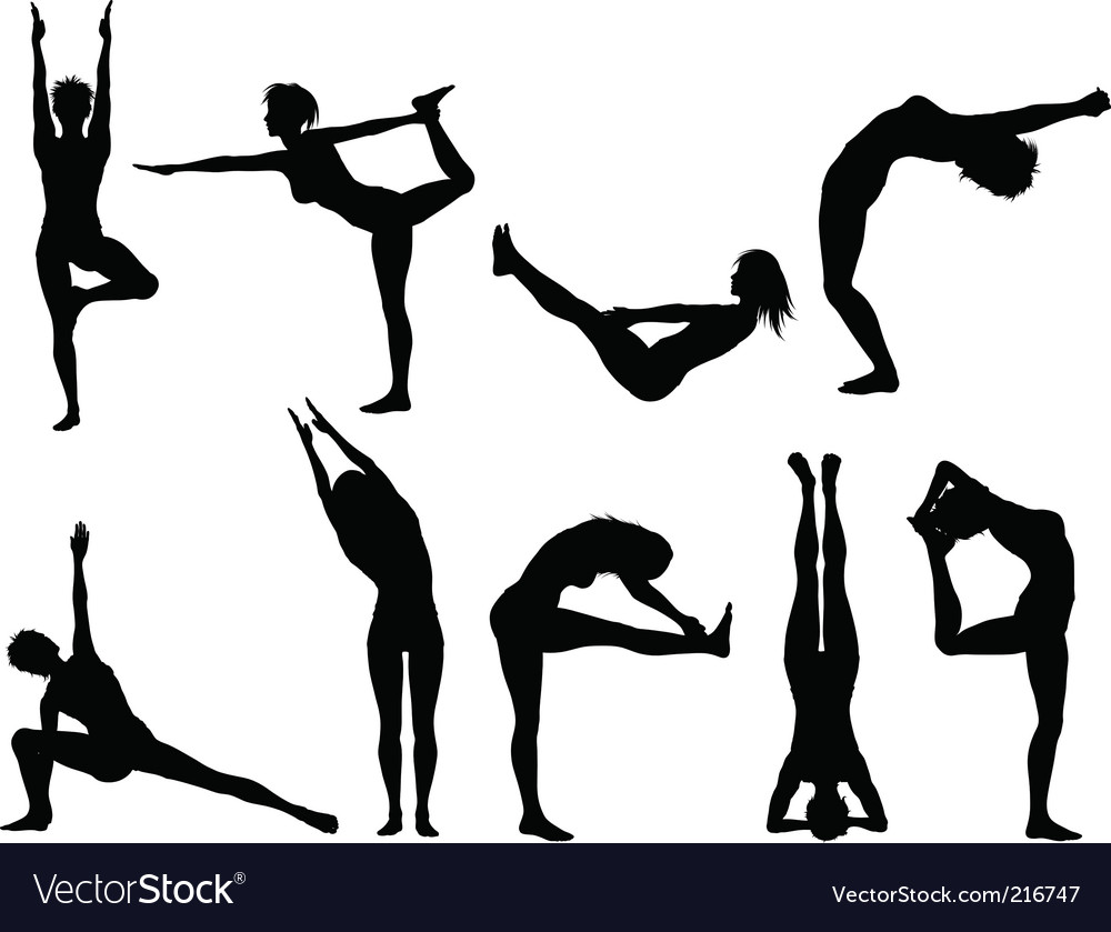 Yoga Royalty Free Vector Image - VectorStock