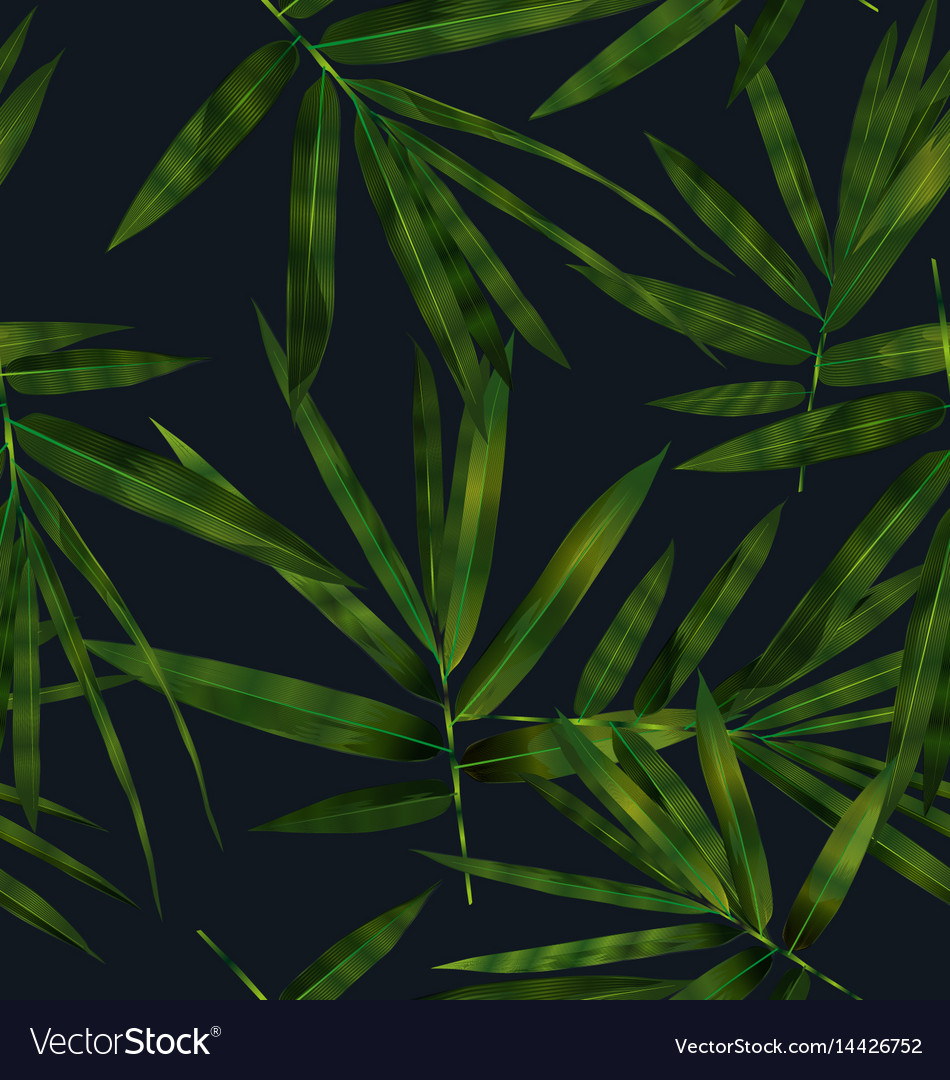 Bamboo Leaf Wallpaper Pattern