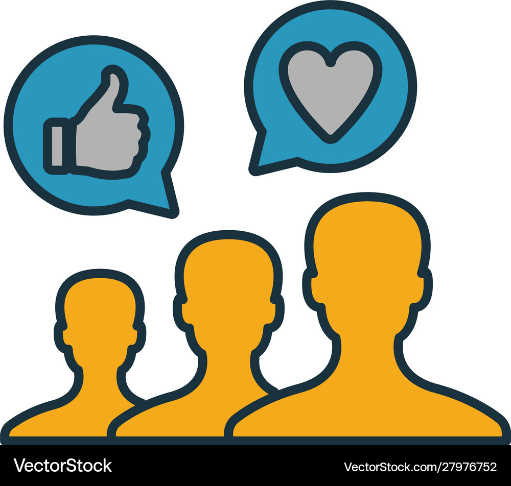 Brand engagement icon simple element from smm Vector Image