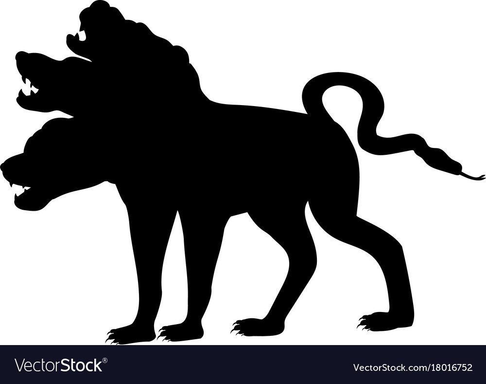 Cerberus silhouette