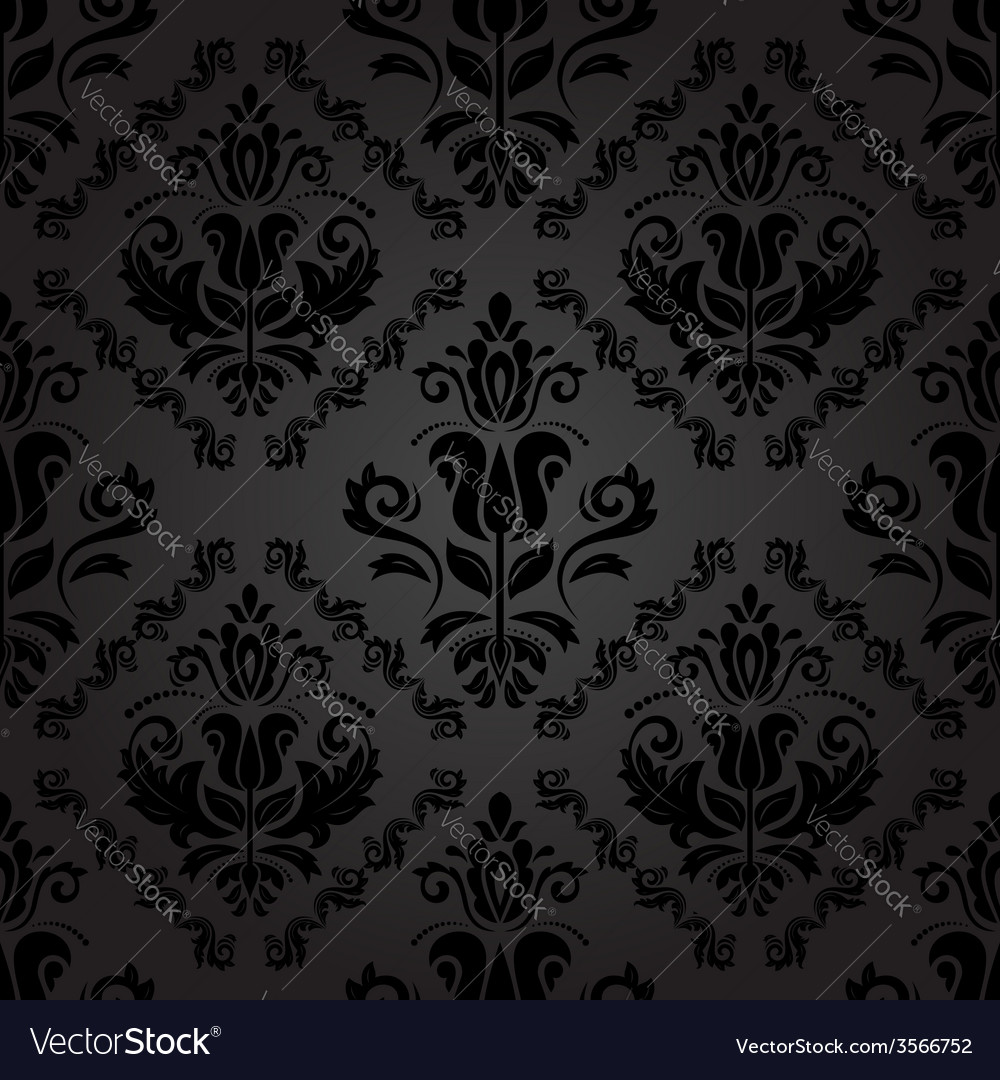 Damask seamless pattern orient background