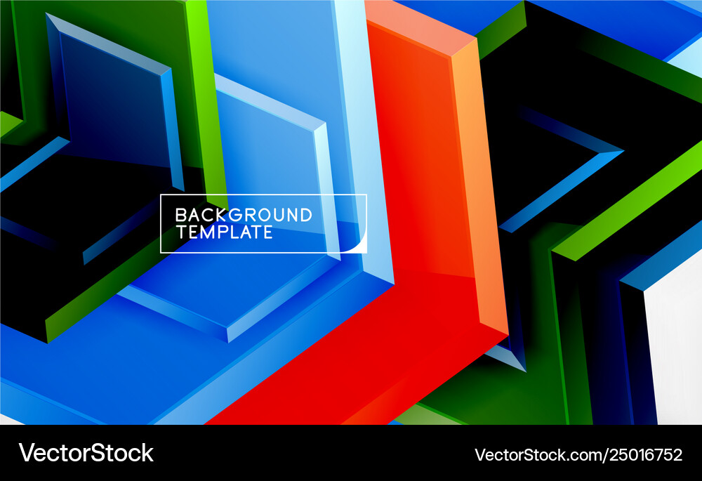 Techno arrow background template design Royalty Free Vector