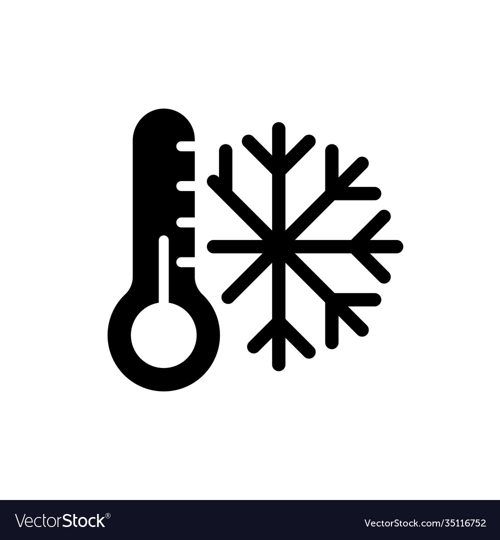 Thermometer Snowflake Icon