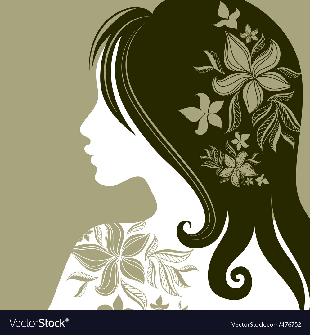 Woman portrait Royalty Free Vector Image - VectorStock