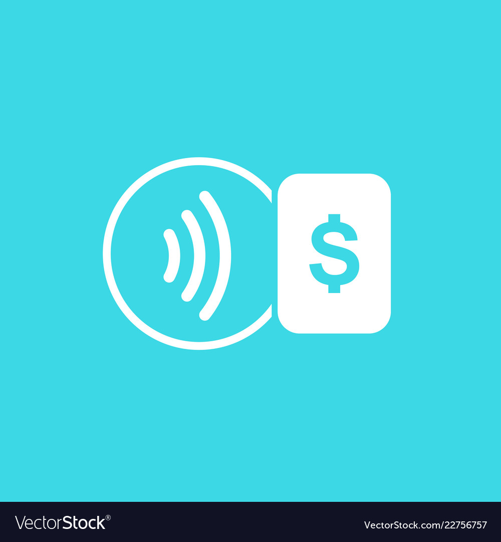 Contactless payment icon