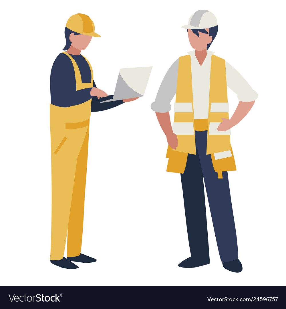 Man builder Royalty Free Vector Image - VectorStock