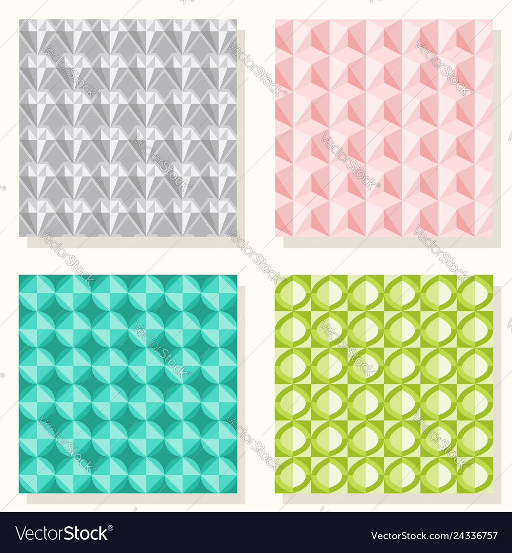 Geometric set pattern