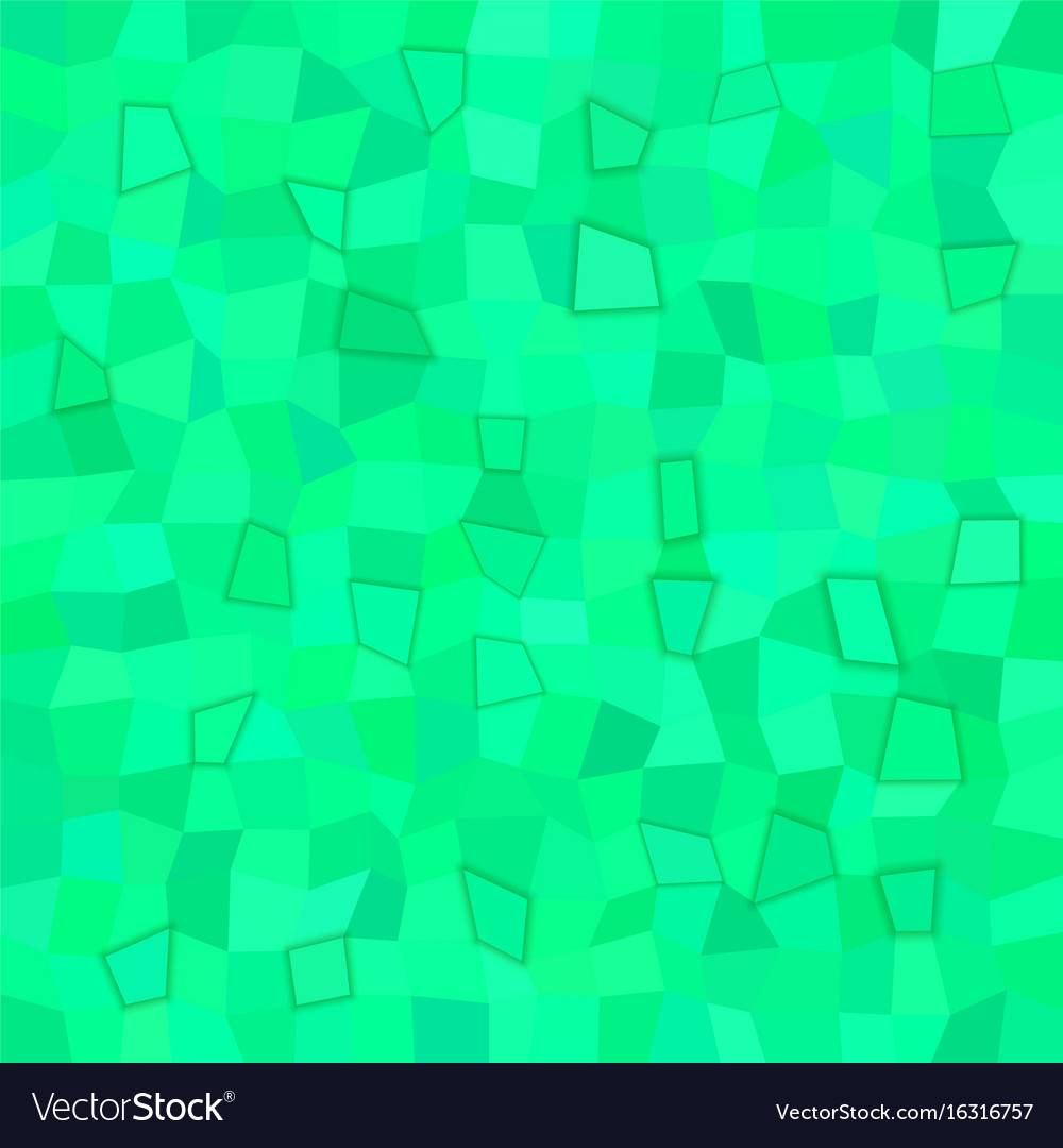 Green rectangle tiled mosaic pattern background