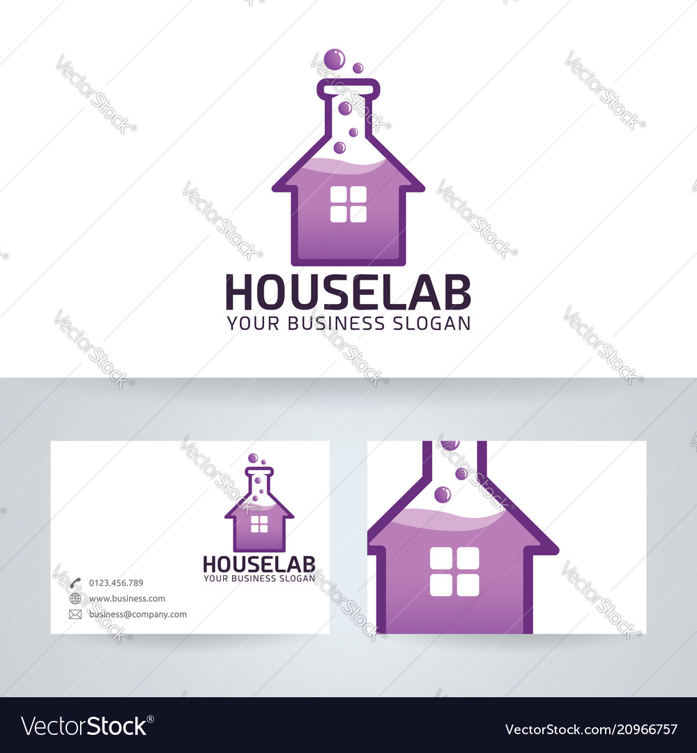 House lab logo design