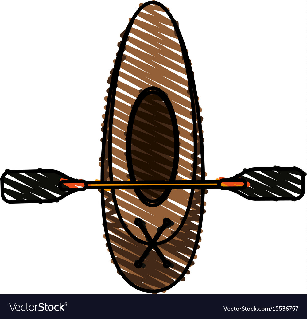 Kayak Royalty Free Vector Image - VectorStock