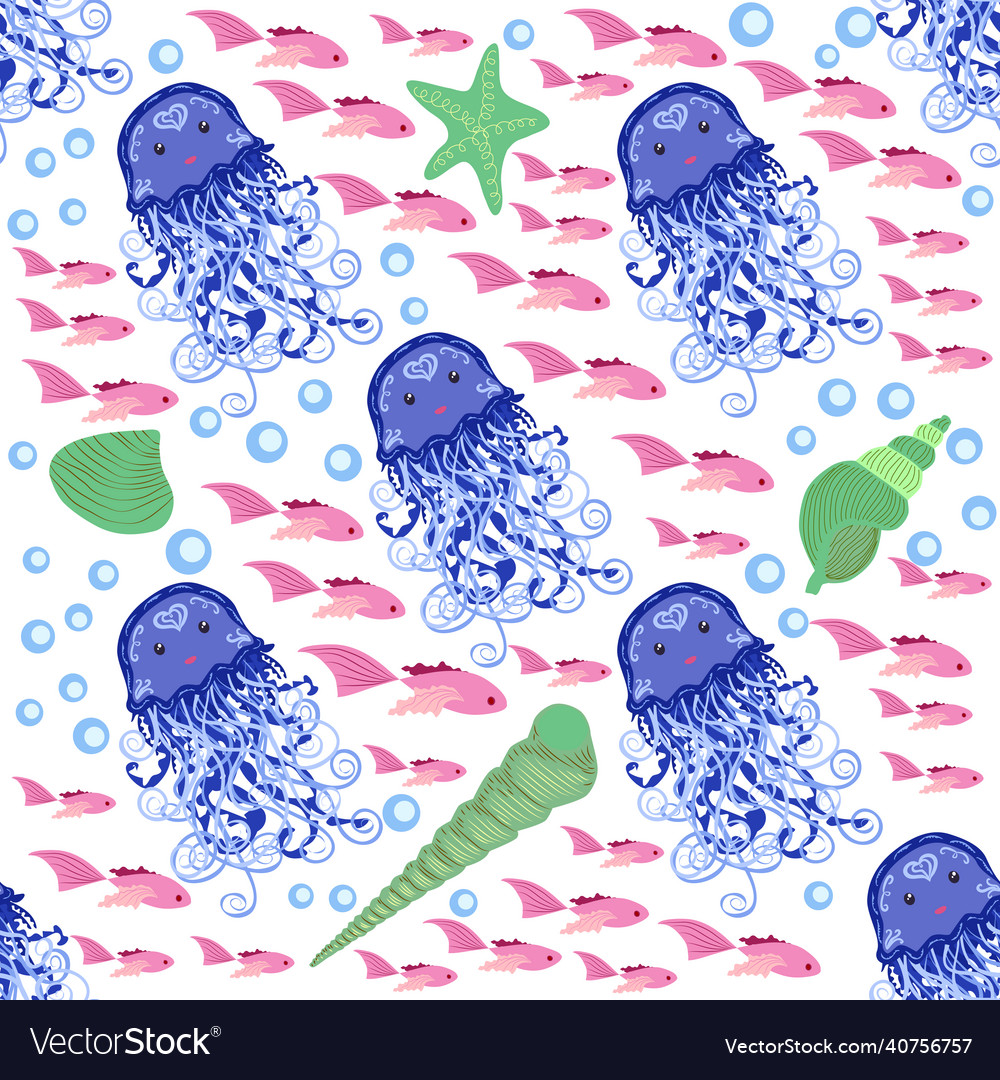 Seamless pattern with detailed transparent vector image Seamless pattern with detailed transparent
