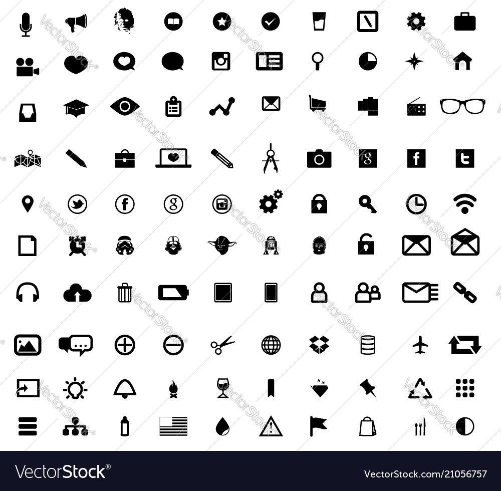 Universal-icon-set-for-web-and-mobile