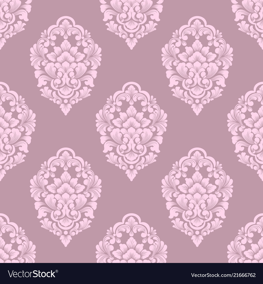 Damask Floral Pattern